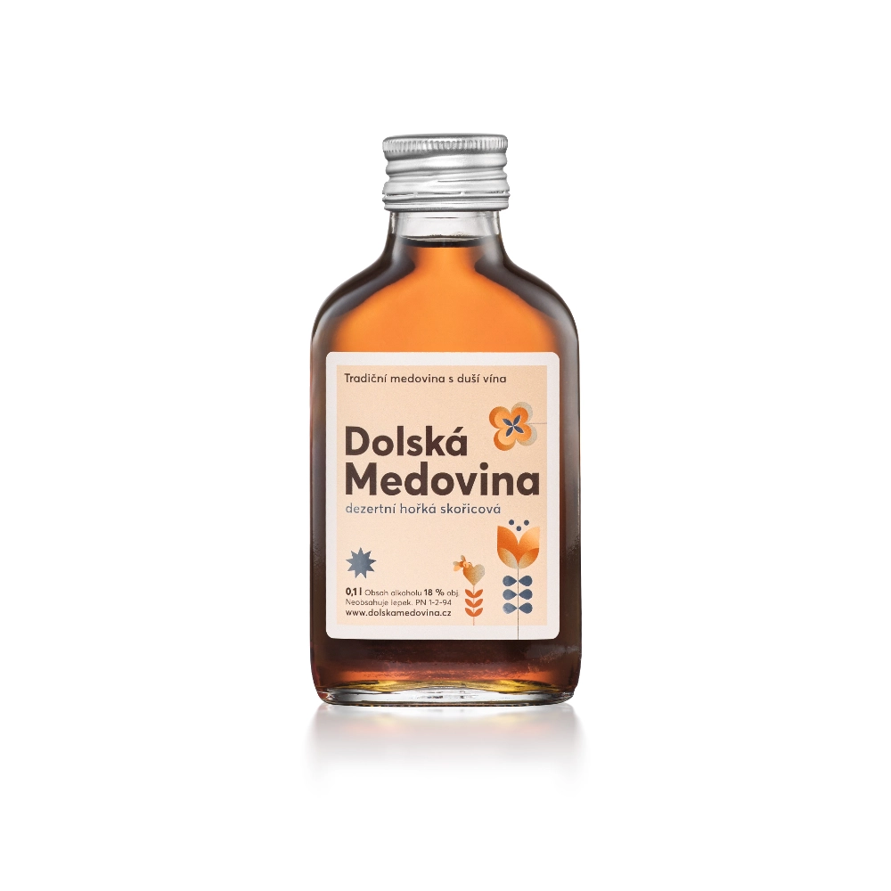 Dolska_01l_skoricova-1000×1000 dolská medovina skořicová 0,1 l